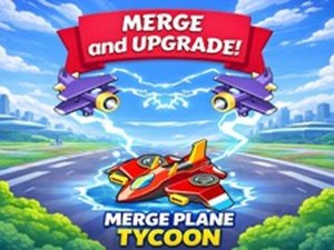 Merge Plane Tycoon Idle Game