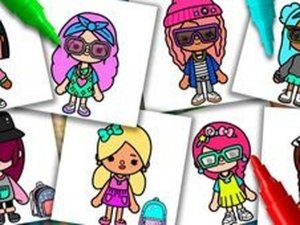 Toca Boca Fashion Designer Dress-Up