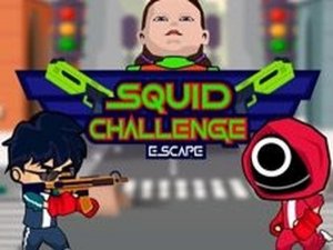 Squid Challenge Escape Action Game