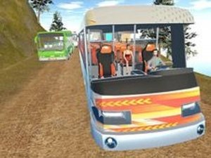 Hill Station Bus Driving Game