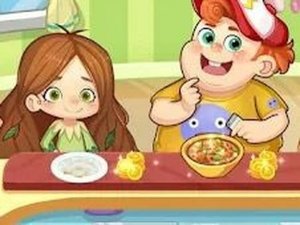 Kids Happy Kitchen Cooking Game