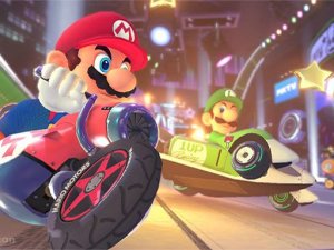 Mario Motor Circle Racing Game