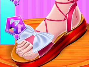 Flatform Shoe Design and Dress Up