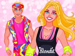 Blondie and Kenny 80s Fashion Adventure