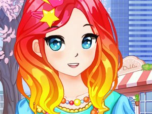 Anime School Style Dress Up