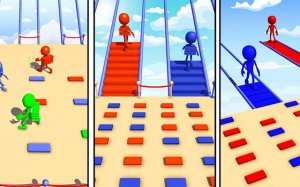 Bridge Rush: Bridge Builder & Runner Game