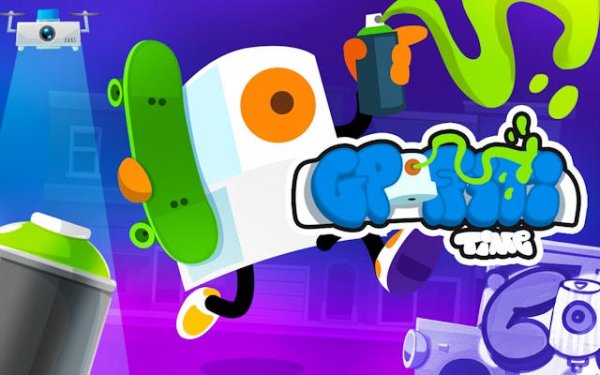Graffiti Time - Street Art Skateboard Game Online